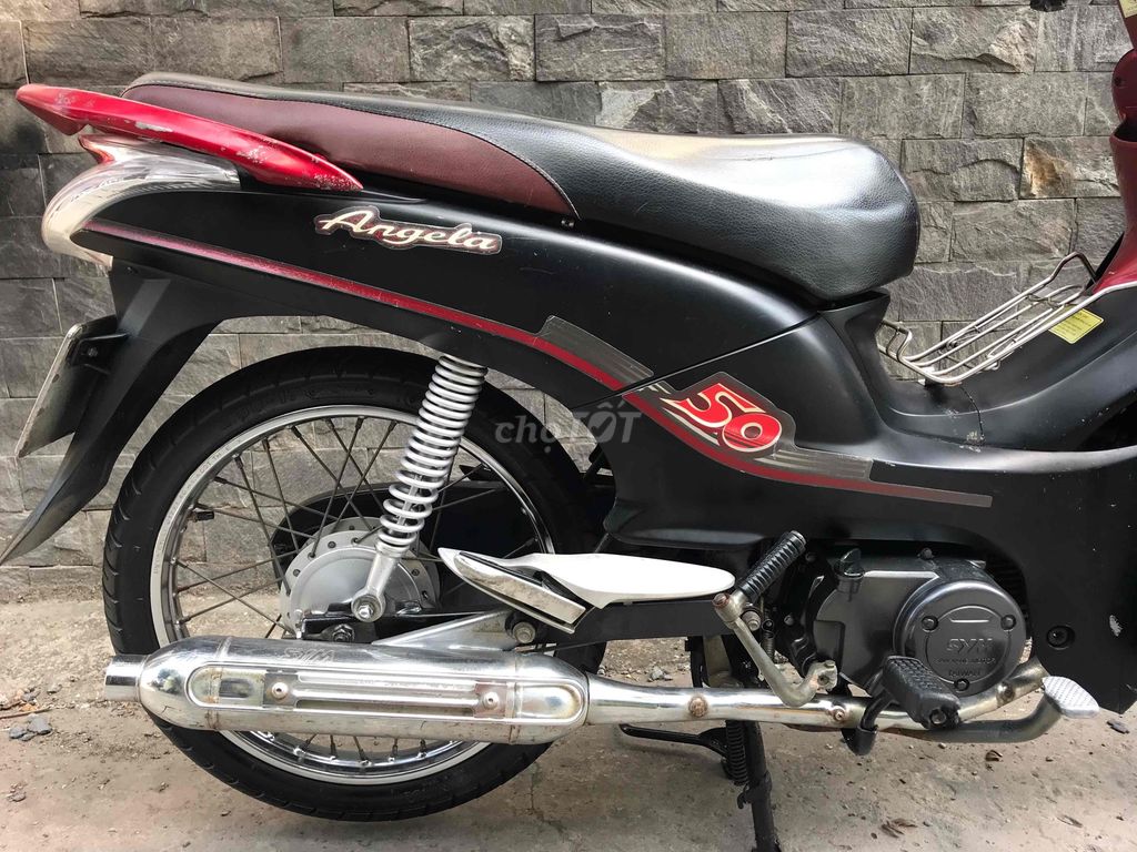 SYM Angela 2018 50cc Đen Đỏ. Mua bán Xe máy tại Quận Bình Tân Tp Hồ Chí Minh được đăng bởi Lê Văn Khang hình 6