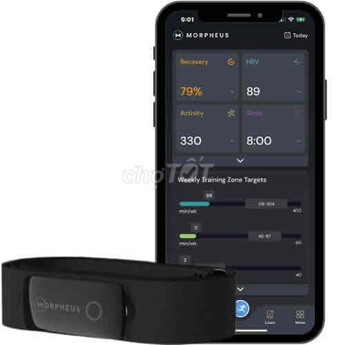 Đai đo nhịp tim Morpheus M7 ECG Đen. Mua bán Thiết bị đeo thông minh tại Quận Gò Vấp Tp Hồ Chí Minh được đăng bởi Tâm Hí hình 1