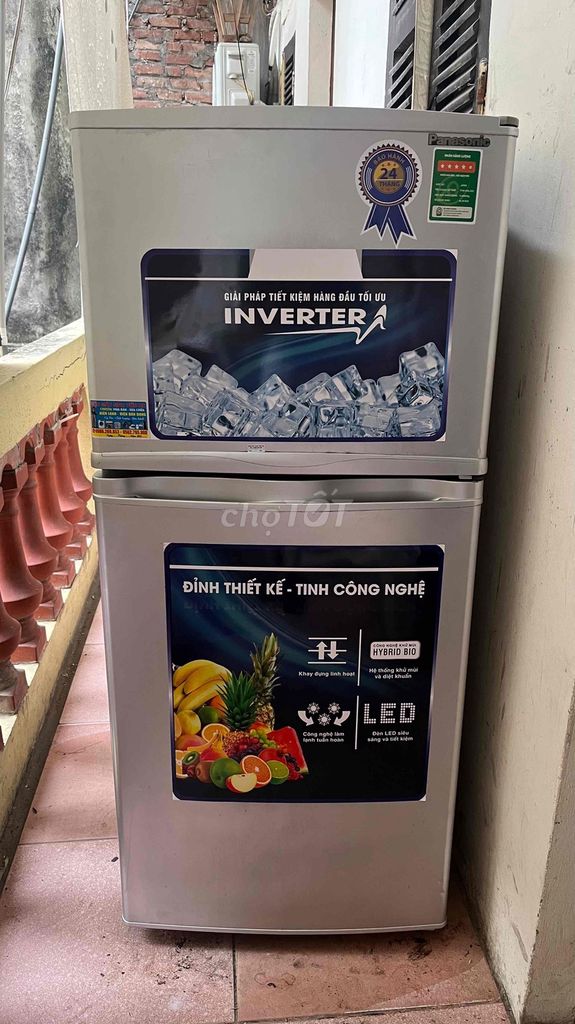 Tủ lạnh Panasonic 163L Inverter Xám. Mua bán Tủ lạnh tại Quận Cầu Giấy Hà Nội được đăng bởi Nguyễn Văn Tạo hình 1