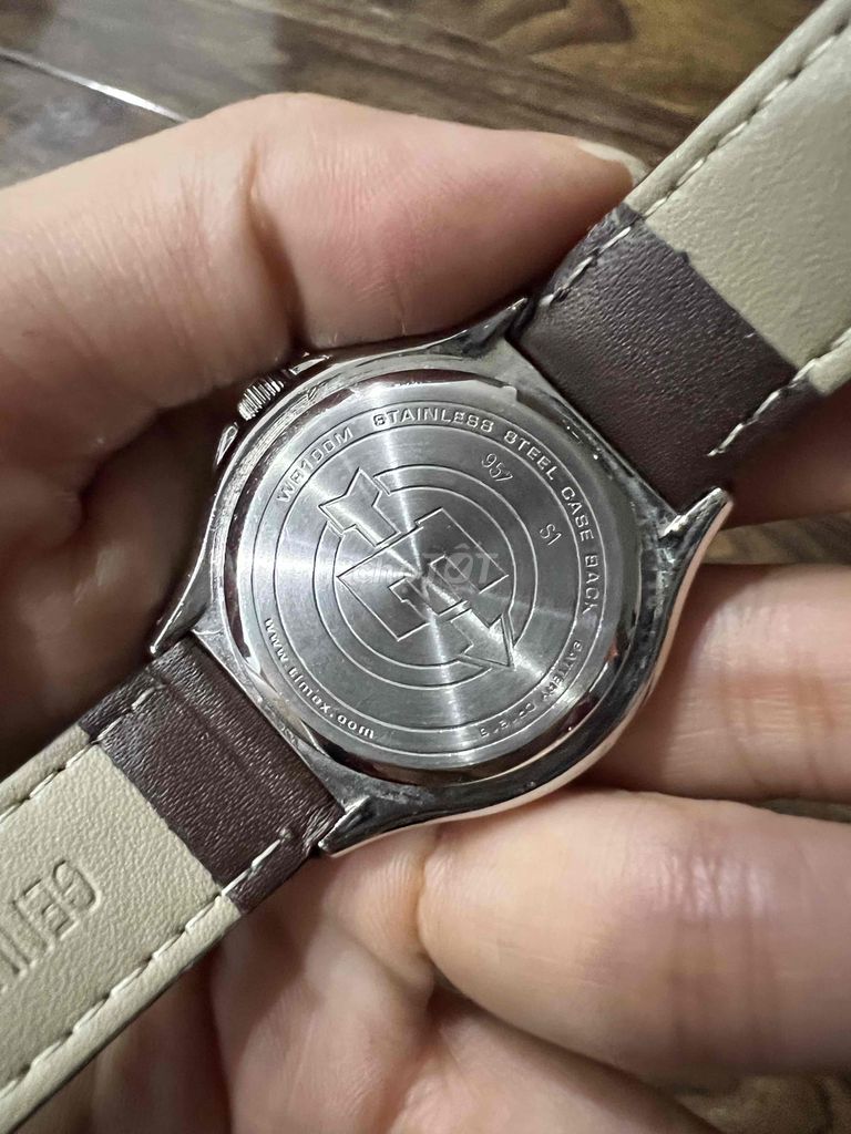 Đồng hồ Timex Mỹ mặt kim loại