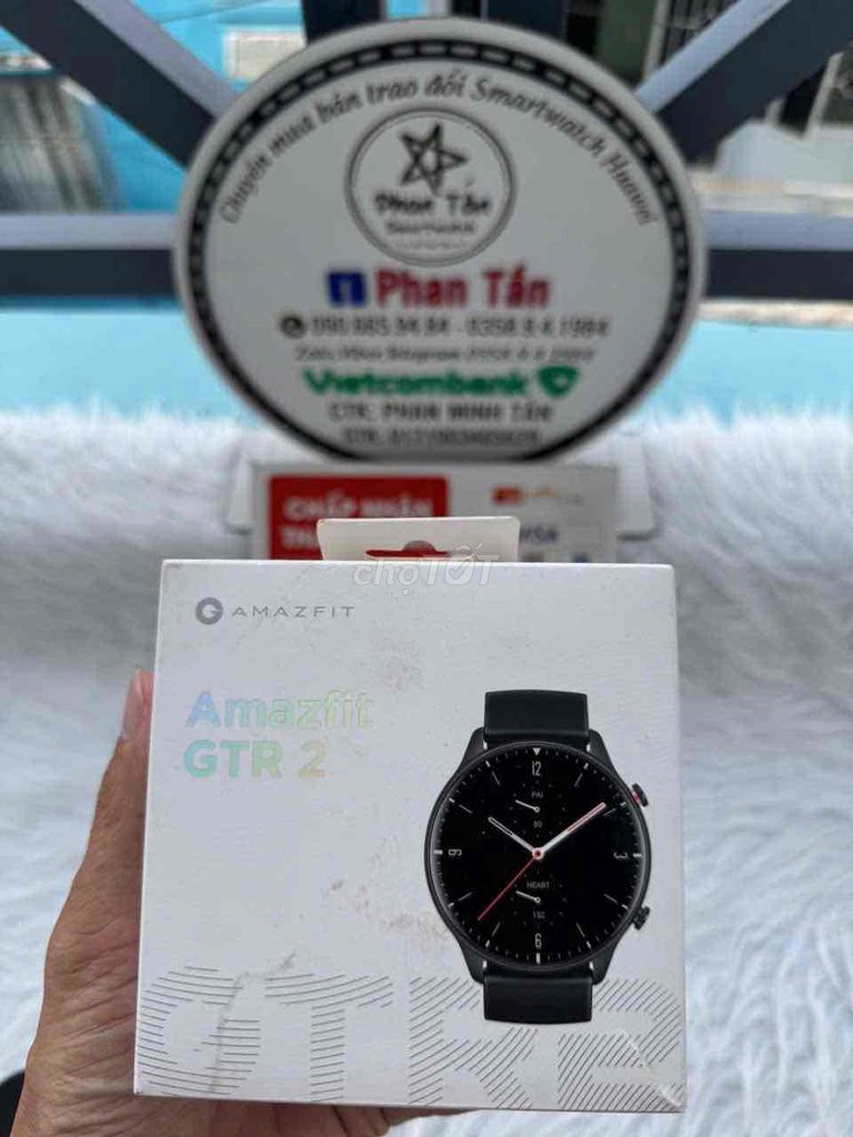 Amazfit GTR2 bản nhôm đen full box,ngoại hình 98%