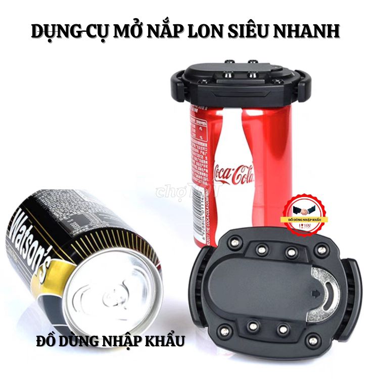 Dụng cụ 2 trong 1 chuyên mở lon bia siêu nhanh