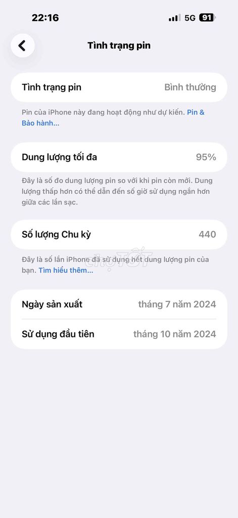 iPhone 16 Pro Max 256GB VN/A. Mua bán Điện thoại tại Huyện Yên Phong Bắc Ninh được đăng bởi Lê Văn Phước hình 1