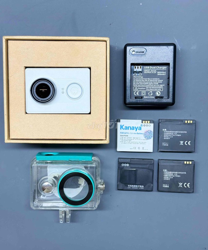 Camera Xiaomi Yi Action Camera Trắng Full HD. Mua bán Máy ảnh, Máy quay tại Quận Bình Tân Tp Hồ Chí Minh được đăng bởi Giang Chí Hùng hình 1