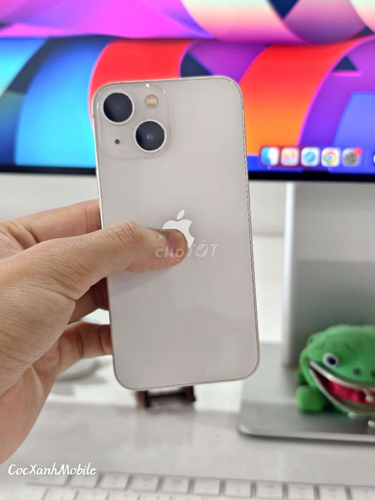 iPhone 13 Mini 128Gb Trắng zin áp đẹp 98%. Mua bán Điện thoại tại Quận Liên Chiểu Đà Nẵng được đăng bởi Minh Hiệp CócXanhMobile hình 1