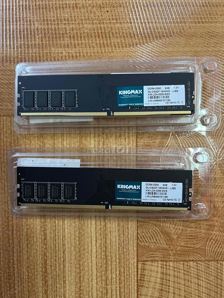 cặp ram ddr4 8G bus 3200