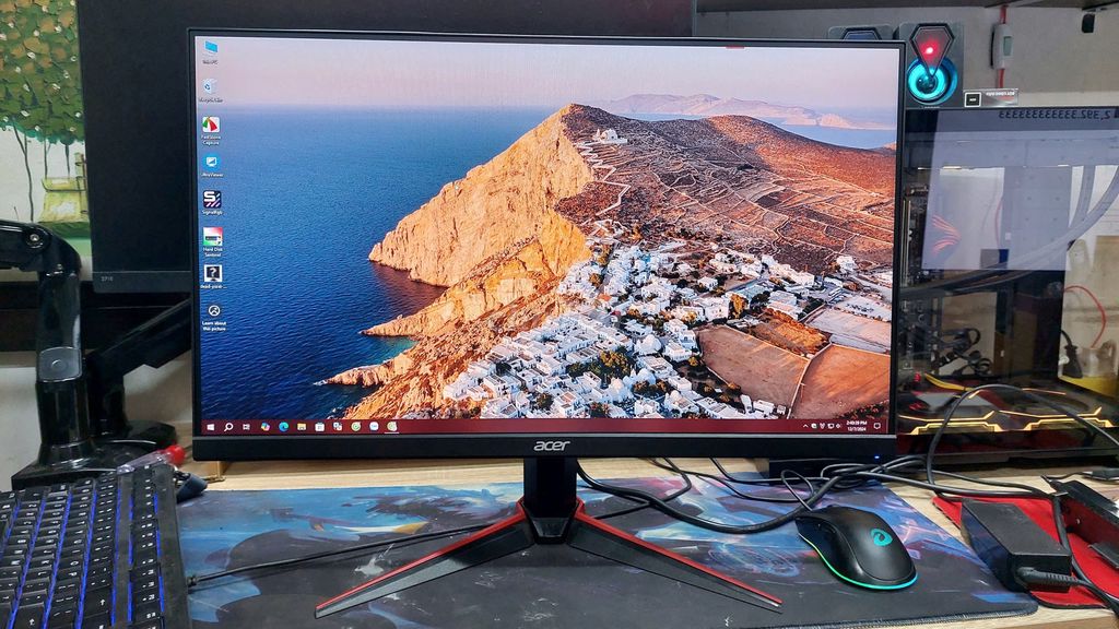 Màn Acer VG240Y 24" IPS 75Hz bị trầy - 1tr2