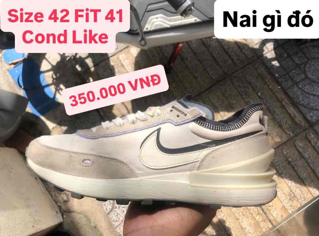 Nike-Size 42 Fit 41-Chính Hãng. Mua bán Giày dép tại Thành phố Vũng Tàu Bà Rịa - Vũng Tàu được đăng bởi Minh Minh Sneaker hình 1