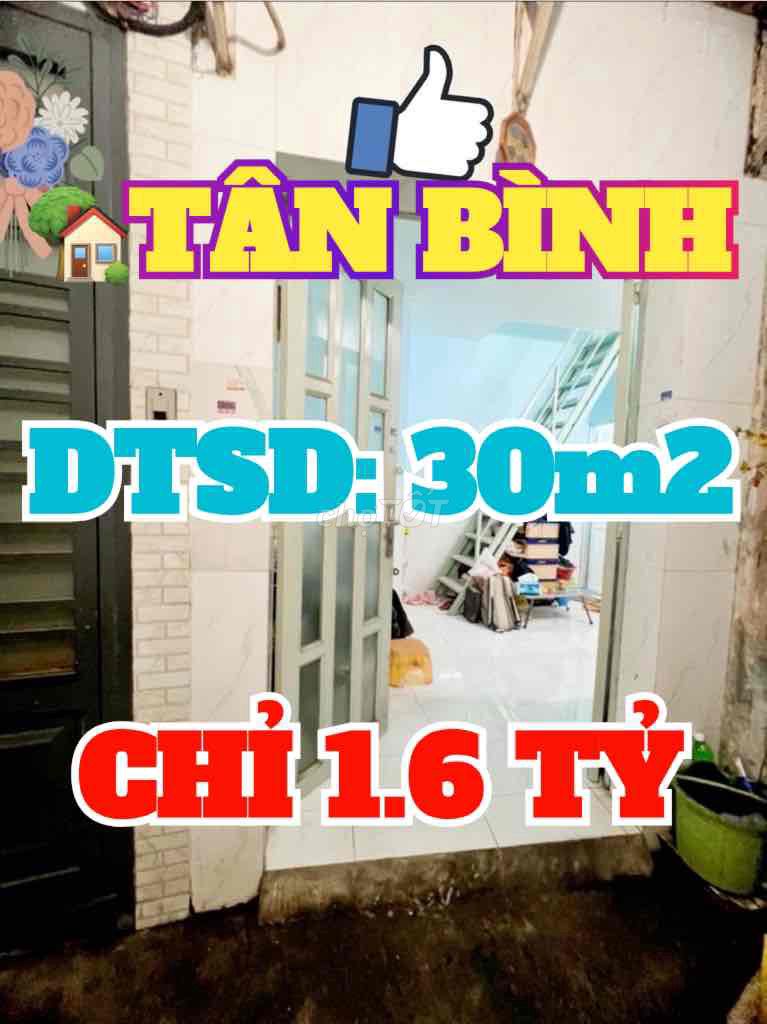 📣📣 HOT 🔥 CHỈ 1.6 TỶ CÓ NGAY NHÀ LẠC LONG QUÂN 2 TẦNG