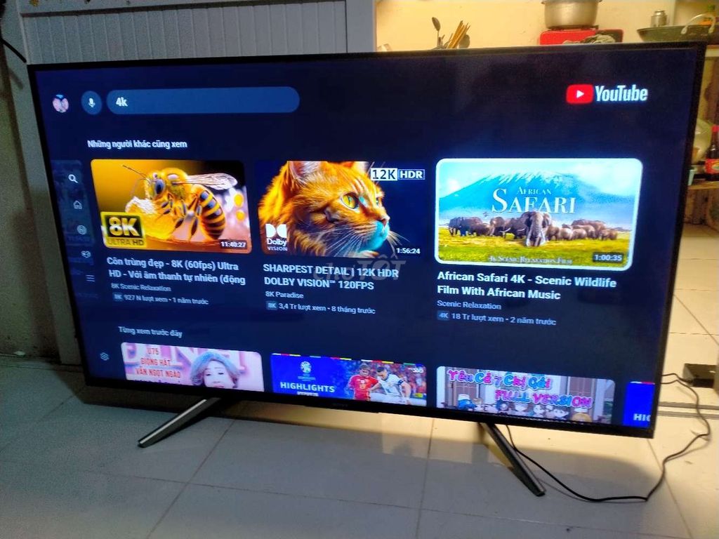 Tivi 49 inch Sony 4K Android bluetooth giọng nói