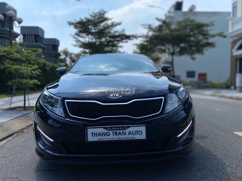 Kia Optima 2012 màu đen. Mua bán Ô tô tại Thành phố Thuận An Bình Dương được đăng bởi Thắng Trần Auto hình 2
