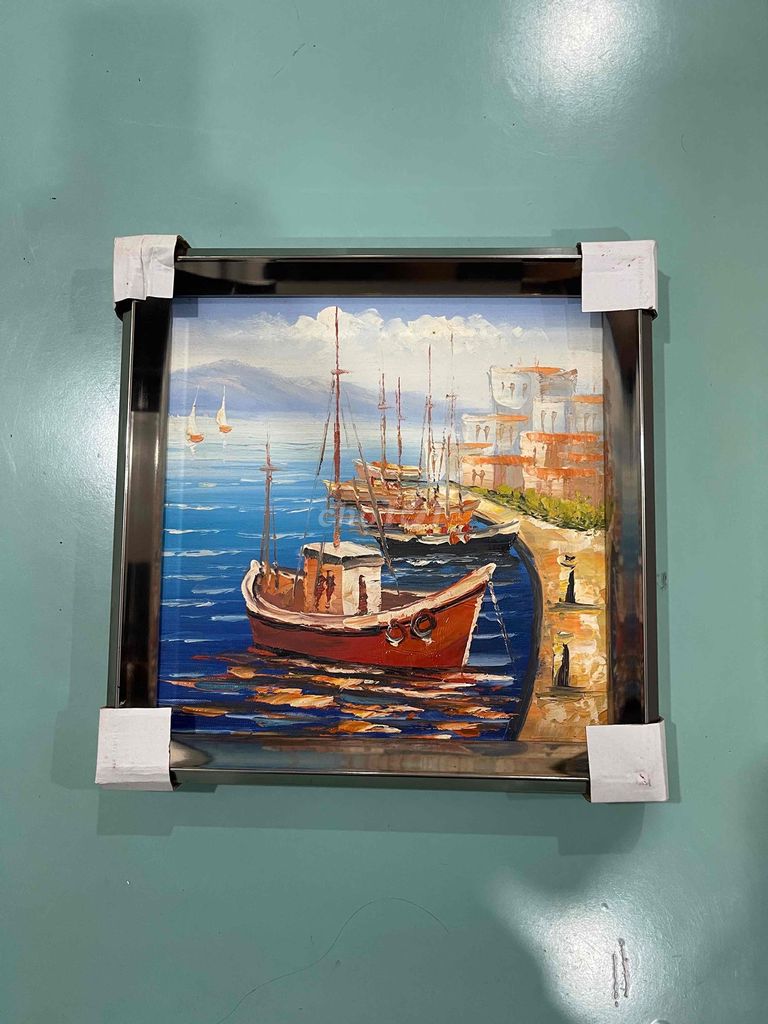 Tranh sơn dầu nhập khẩu size 35x35