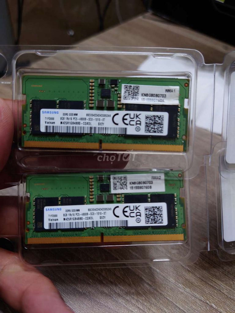 Kit ram ddr5 16GB 4800/5600 99.9%