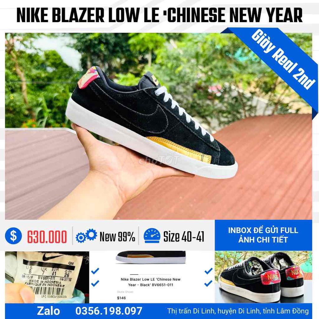 [CHÍNH HÃNG][Mới 99%] Nike Blazer Chinese New Year