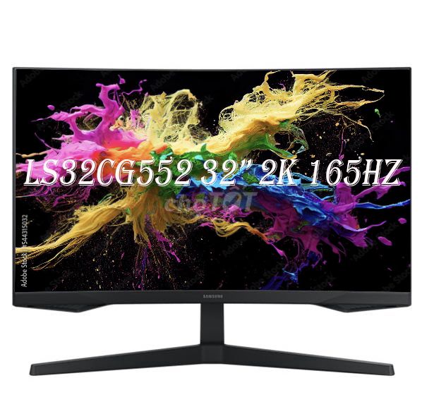 Chỉ 5m AE sở hữu màn Samsung 32"cong 2k 165hz new