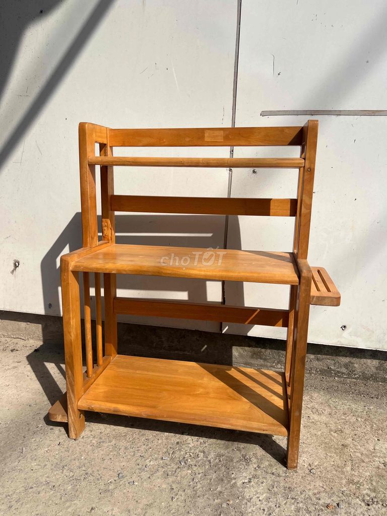 Kệ gỗ Gỗ tự nhiên Nâu vàng. Mua bán Tủ, kệ gia đình tại Thành phố Cao Lãnh Đồng Tháp được đăng bởi Minh Thiện hình 1