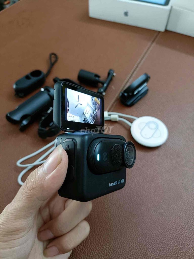 Insta360 Go 3S 128GB Đen. Mua bán Máy ảnh, Máy quay tại Quận Thanh Khê Đà Nẵng được đăng bởi TT PHONE hình 1