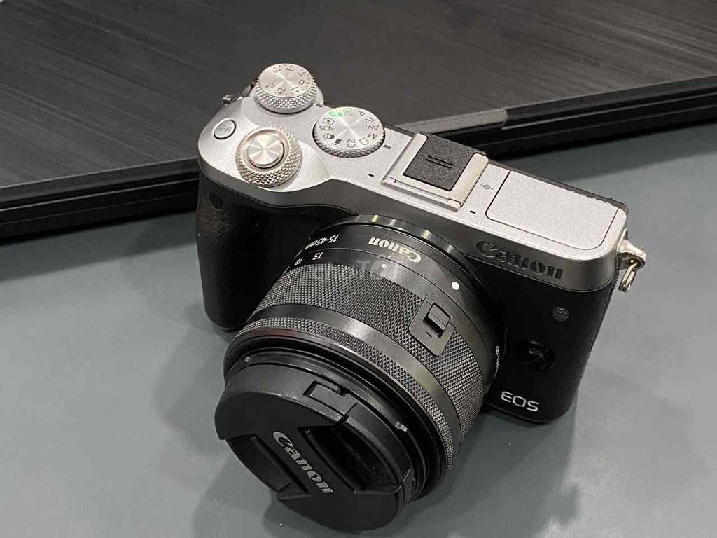 Canon EOS M6 Kèm lens Kit 15-45mm đẹp 99%. Mua bán Máy ảnh, Máy quay tại Quận 5 Tp Hồ Chí Minh được đăng bởi Phan Thế Phong  hình 1