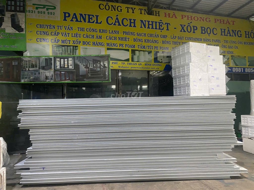 HÀ PHONG PHÁT CUNG CẤP TẤM PANEL CÁCH NHIỆT