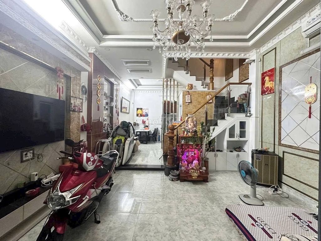 Nhà phố Huỳnh Tấn Phát, Nhà Bè - 4PN, 7m đường - ảnh 3
