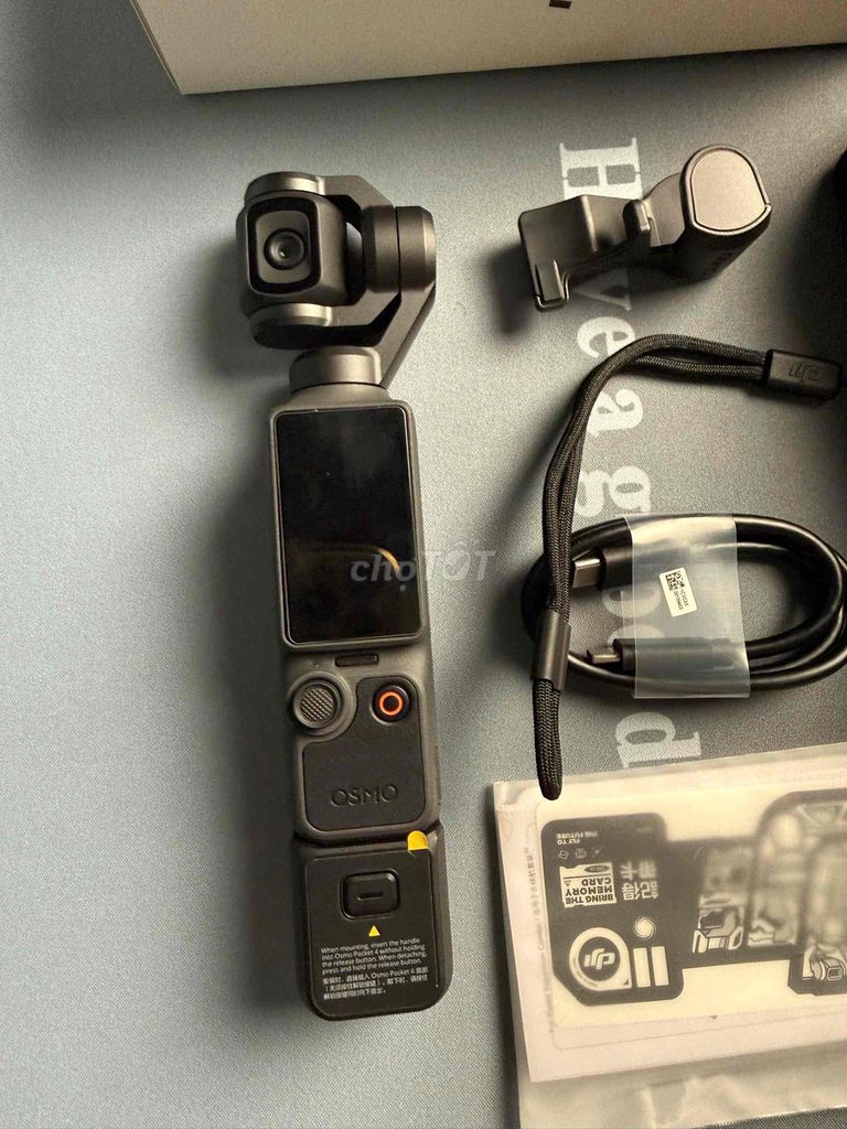 Camera hành động DJI Osmo Pocket 4. Mua bán Máy ảnh, Máy quay tại Quận Sơn Trà Đà Nẵng được đăng bởi Nguyễn Trung Kiên hình 1