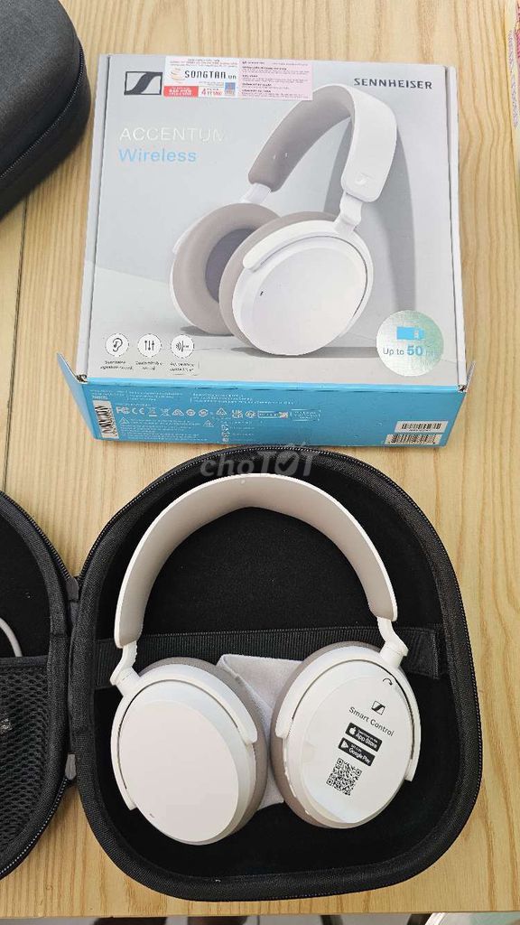 Tai nghe Sennheiser Accentum Wireless Trắng. Mua bán Tivi, Âm thanh tại Huyện Củ Chi Tp Hồ Chí Minh được đăng bởi Hoàng Tú hình 1