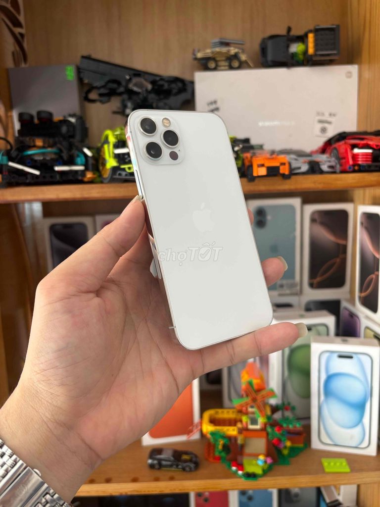 Apple iPhone 12 Pro 128GB Bạc lock. Mua bán Điện thoại tại Thành phố Vũng Tàu Bà Rịa - Vũng Tàu được đăng bởi BINHHYK  hình 1