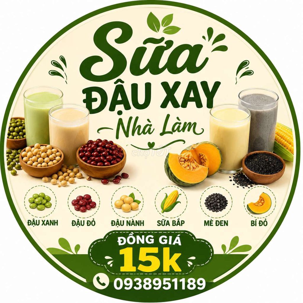 SỮA ĐẬU XAY NHÀ LÀM. Mua bán Đồ ăn, thực phẩm và các loại khác tại Quận Bình Tân Tp Hồ Chí Minh được đăng bởi Nguyễn Kim hình 1