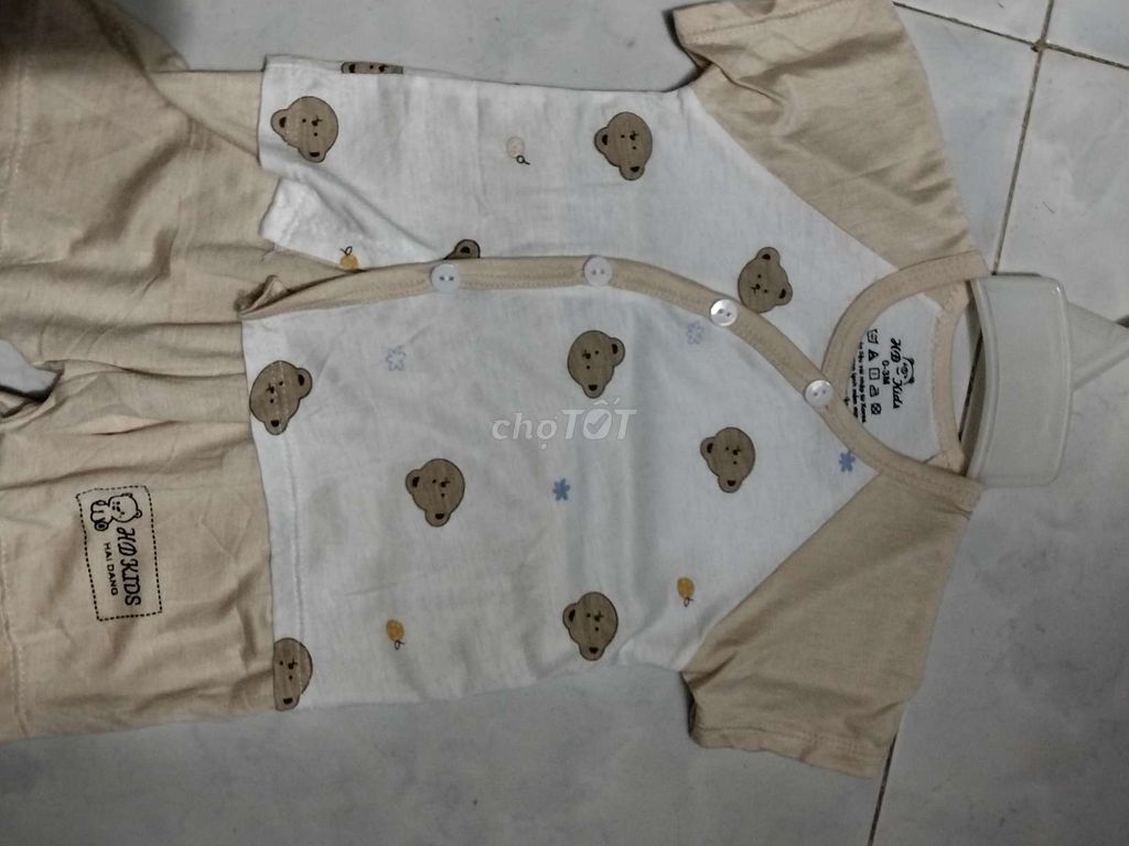 5 bộ thun lạnh sơ sinh đến 9kí. Mua bán Mẹ và bé tại Thành phố Phú Quốc Kiên Giang được đăng bởi Tiệm Bé Phát  hình 1