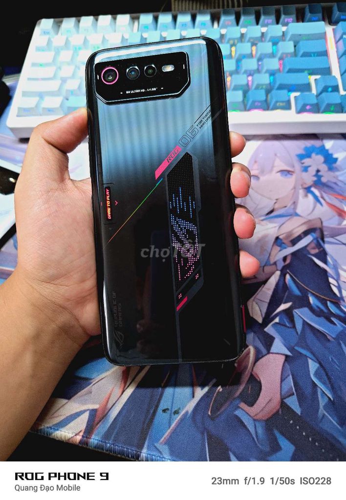 Rogphone 6 bản 16-512 chuẩn Qte (29391) viền xước. Mua bán Điện thoại tại Quận Hà Đông Hà Nội được đăng bởi Đạo Nguyễn hình 1