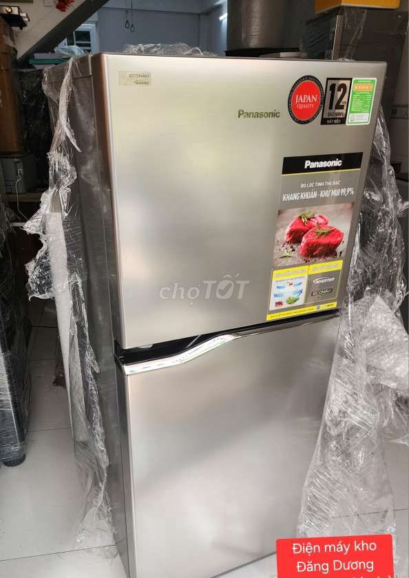 Tủ lạnh Panasonic 170L inverter, tủ mới, 2 năm BH