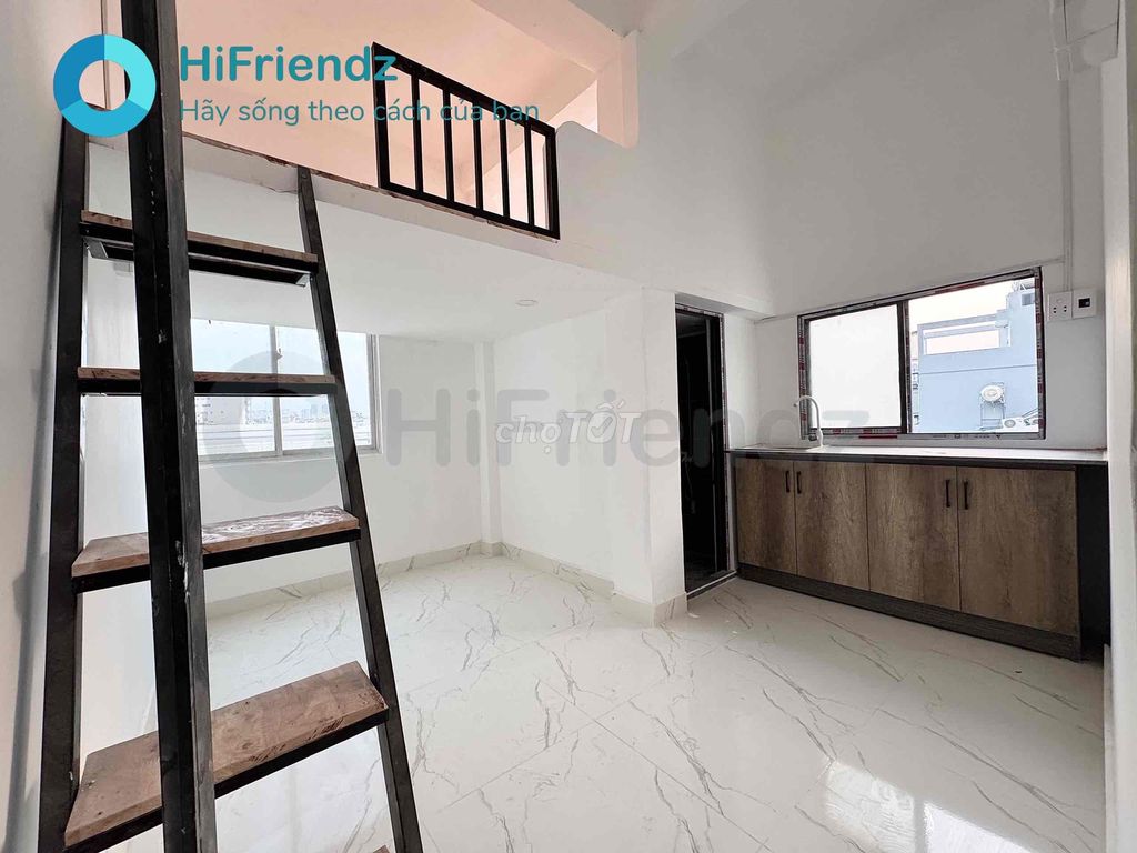 CHO THUÊ DUPLEX MỚI 100% RỘNG THOÁNG NẰM NGAY TRUNG TÂM BTHANH