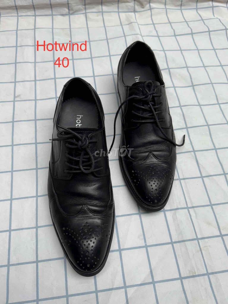 Giày da nguyên miếng xịn xò hiệu HOTWIND