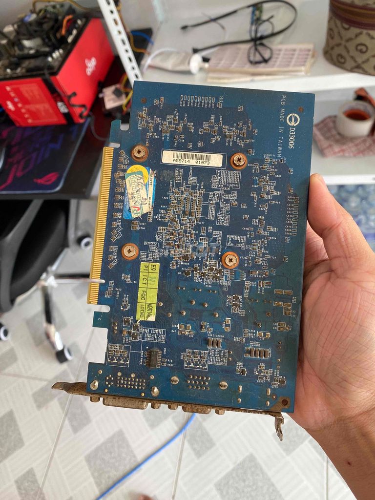 Card đồ họa Gigabyte GT 210 1GB. Mua bán Linh kiện (RAM, Card...) tại Huyện Định Quán Đồng Nai được đăng bởi HC Computer hình 1