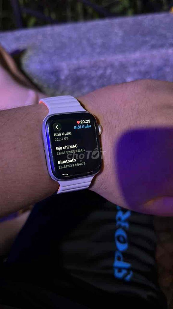Lười đeo cần bay sr6 44mm gps đẹp. Mua bán Thiết bị đeo thông minh tại Quận Cẩm Lệ Đà Nẵng được đăng bởi Daniel Nguyễn hình 1