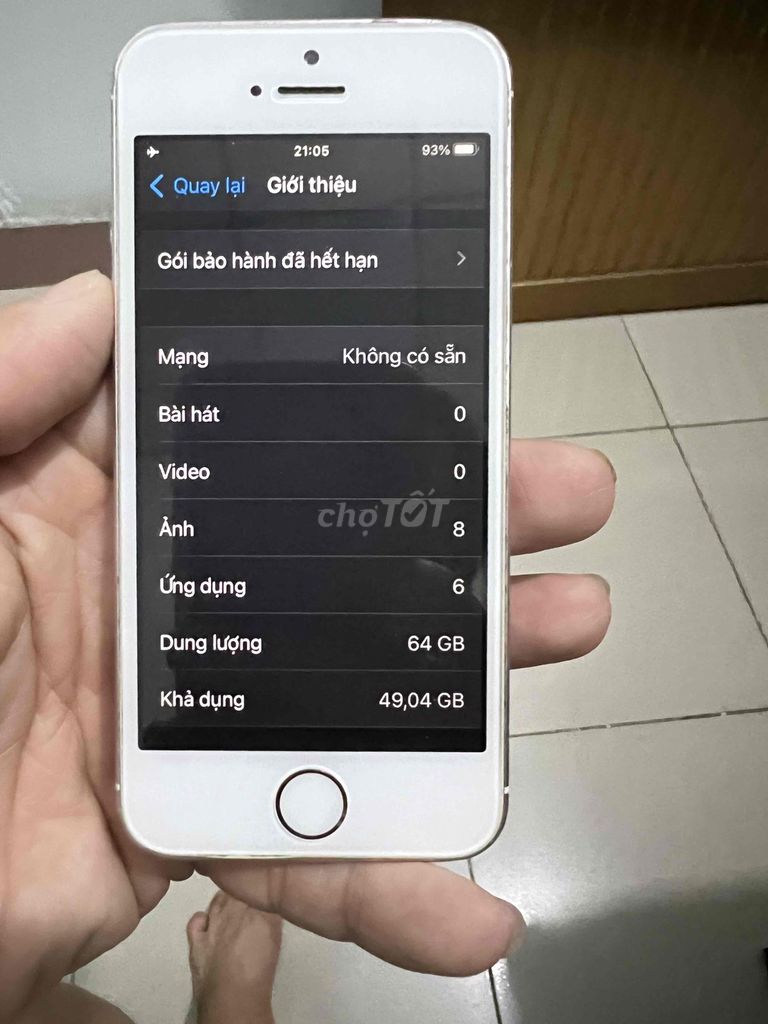 iPhone SE 64GB Hồng. Mua bán Điện thoại tại Thành phố Thuận An Bình Dương được đăng bởi Giang Phạm hình 1