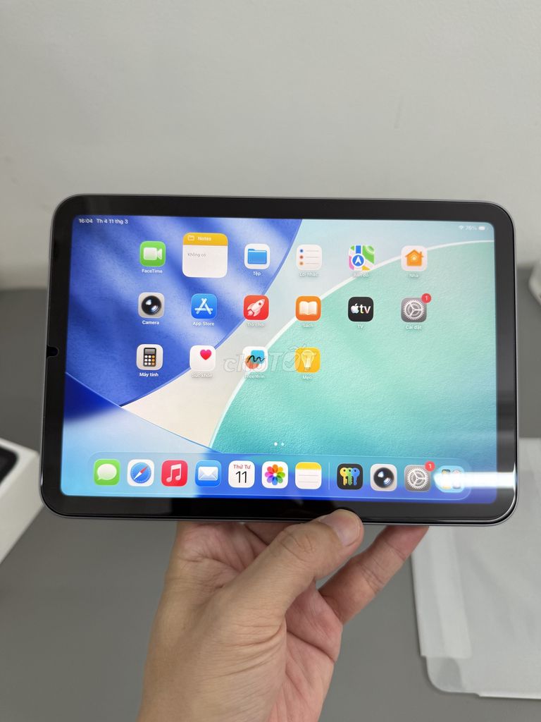 Thanh lý iPad Mini 7 128gb wifi , bh 25/01/2027. Mua bán Máy tính bảng tại Quận Cầu Giấy Hà Nội được đăng bởi Quan hình 1