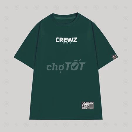 Ao Local Brand In Hình Crewz Chất Liệu Cotton