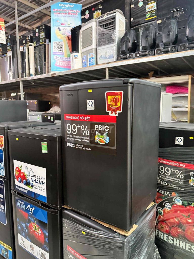 Tủ lạnh mini 90l Đen đã sử dụng. Mua bán Tủ lạnh tại Quận 8 Tp Hồ Chí Minh được đăng bởi Điện Lạnh Giá Tốt hình 1
