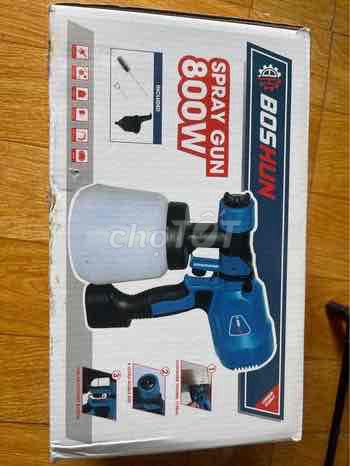 Máy phun sơn BOSHUN BS-SG800W Mới. Mua bán Đồ chuyên dụng, Giống nuôi trồng tại Huyện Hải Hậu Nam Định được đăng bởi Nam Bo hình 1
