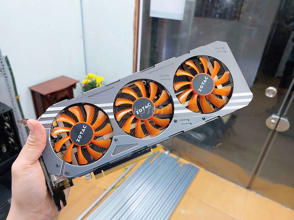 Card Zotac GTX 980 4GB D5 3 Fan, bản đẹp. Mua bán Linh kiện (RAM, Card...) tại Quận Đống Đa Hà Nội được đăng bởi Hoàng Tiến hình 1