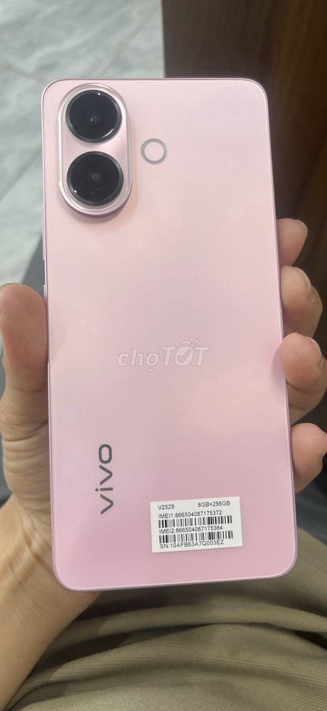 Vivo V60 Lite 5G 256GB Hồng. Mua bán Điện thoại tại Huyện Chơn Thành Bình Phước được đăng bởi Trịnh Tài hình 1