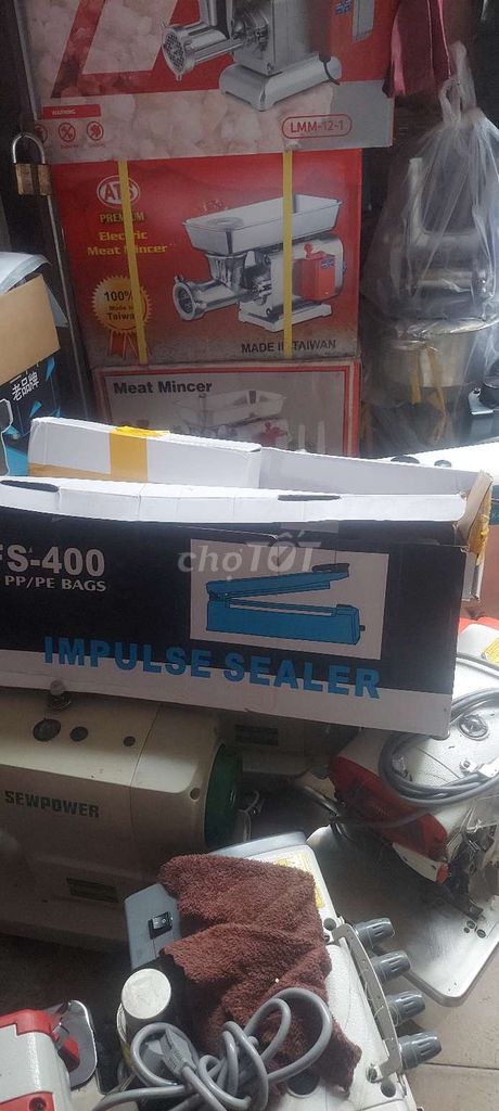Cho Máy hàn miệng túi FS-200 Kim loại Xanh. Mua bán Đồ chuyên dụng, Giống nuôi trồng tại Quận Gò Vấp Tp Hồ Chí Minh được đăng bởi CTYNGOISAO hình 1