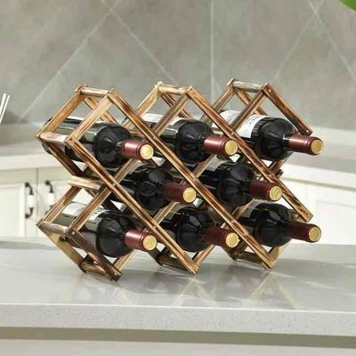 tặng Giá đựng rượu Gỗ Gấp gọn