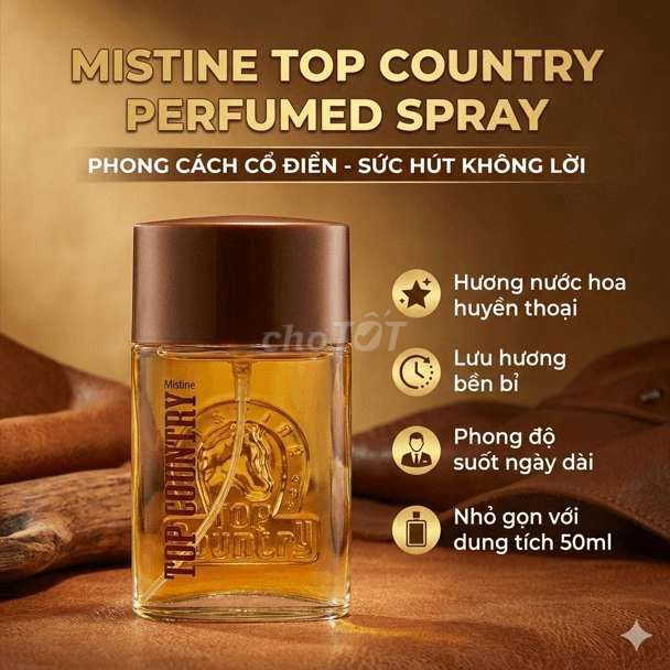 Nước hoa Mistine Top Country Nam. Mua bán Nước hoa tại Thành phố Thuận An Bình Dương được đăng bởi Nhã Phương hình 1