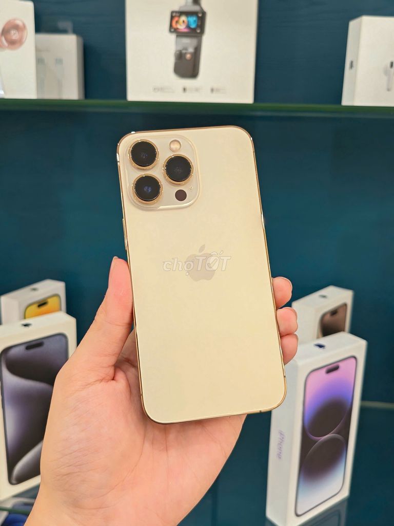 iPhone 13 Pro 128GB Vàng Quốc tế Zin Nguyên Bản. Mua bán Điện thoại tại Quận Phú Nhuận Tp Hồ Chí Minh được đăng bởi TYMO Việt Nam hình 1