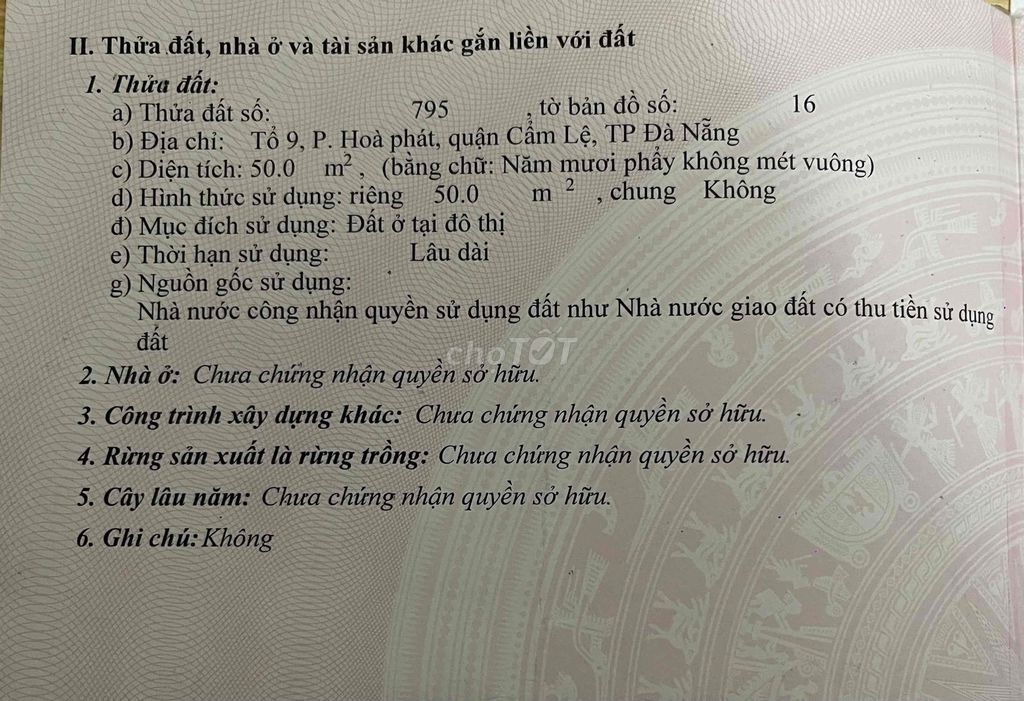 Bán đất kiệt Trường Chinh , Hoà Phát