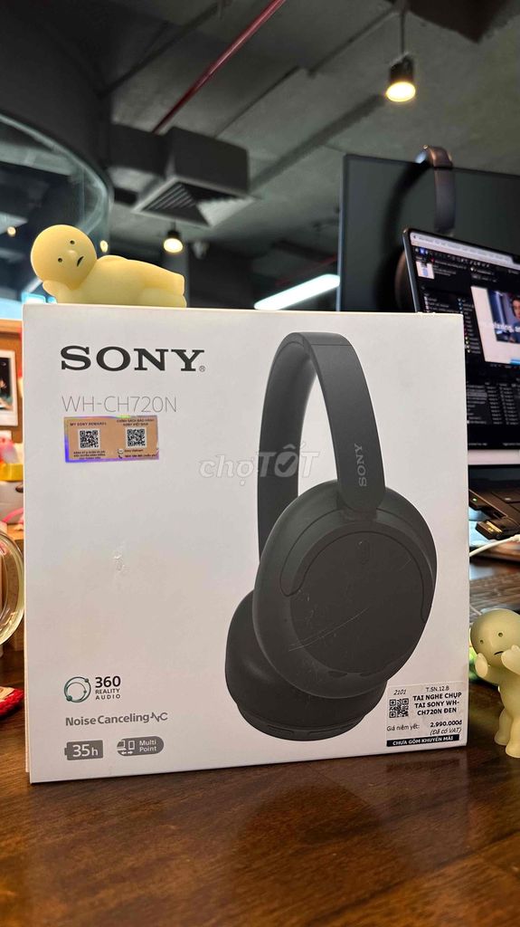 Tai nghe Sony WH-CH720N Newseal. Mua bán Tivi, Âm thanh tại Quận Tân Bình Tp Hồ Chí Minh được đăng bởi Trần Nguyên An hình 1