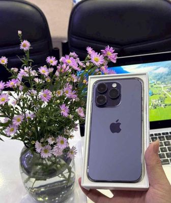 iphone 14pro 1tb tím vn/a pin new 100 zin áp suất