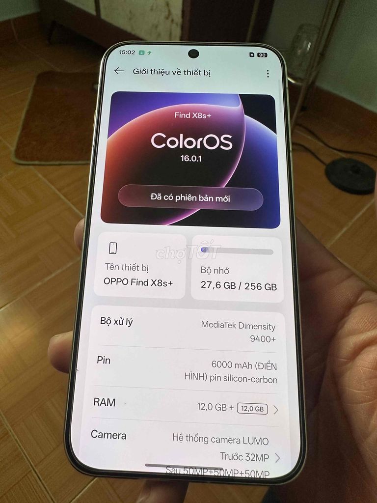 Oppo Find X8s Plus ram 12/256 full zin chuẩn đẹp. Mua bán Điện thoại tại Thành phố Thủ Dầu Một Bình Dương được đăng bởi Hoàng hải hình 1
